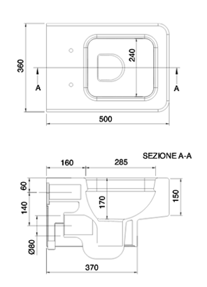 Scarabeo Teorema Bathroom Toilets