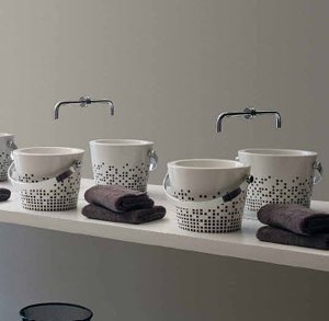Scarabeo Bucket Bathroom Basins
