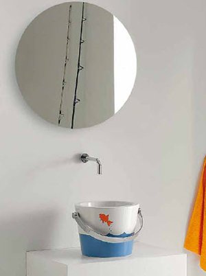 Scarabeo Bucket Bathroom Basins