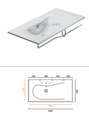 Catalano Impronta Bathroom Sinks