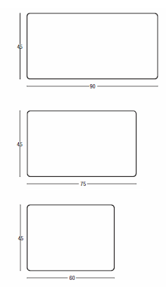NIC Design Shadow Bathroom Mirrors