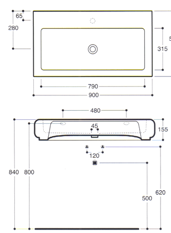 Simas Oh Bathroom Basins