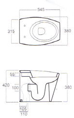 Simas Duemilasette Bathroom Toilets