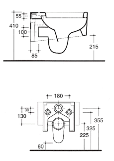 Simas Flow Bathroom Toilets
