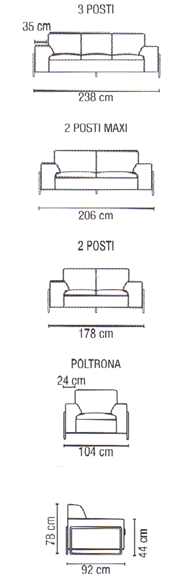 Calligaris Skyline Sofas