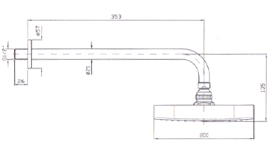 Zucchetti Soft Bathroom Shower Taps