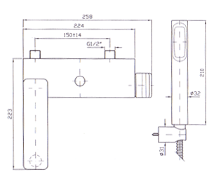 Zucchetti Soft Bathroom Shower Taps