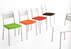 Calligaris Steel Dining Chairs
