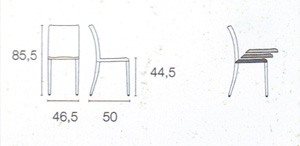Calligaris Style Dining Chairs