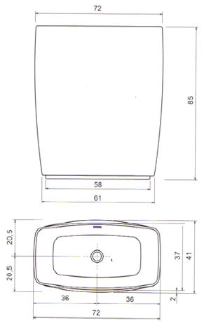 Antonio Lupi Tender Freestanding Bathroom Sinks