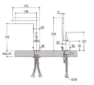 Ritmonio Tetris Bathroom Taps