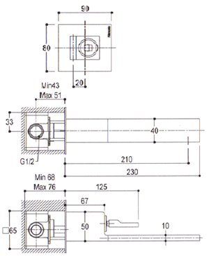 Ritmonio Tetris Bathroom Taps