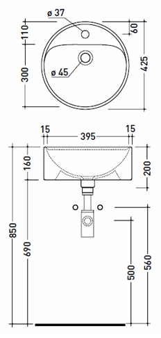Flaminia Twin Set Bathroom Basins