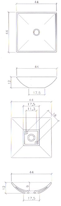 varm Pitagora Bathroom Basins
