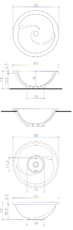 varm Sauna Countertop Basins