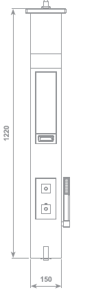 Visentin Domoget Bathroom Shower Panels