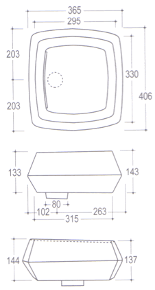 Vitruvit Hasana Bathroom Sinks