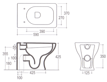 Vitruvit Dorian Bathroom Toilets