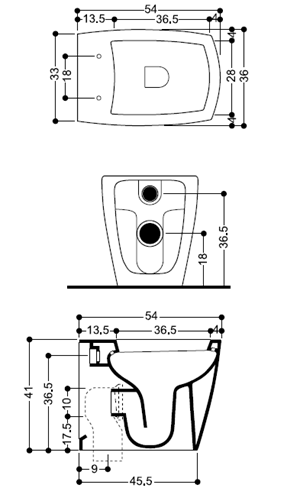 Axa X-Tre Bathroom Toilets