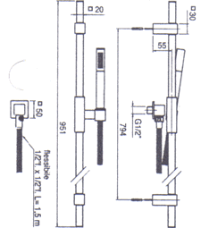 Zazzeri Soqquadro Bathroom Showers