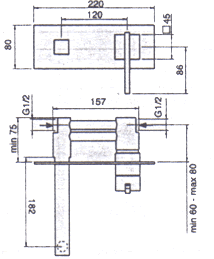 Zazzeri Soqquadro Bathroom Taps