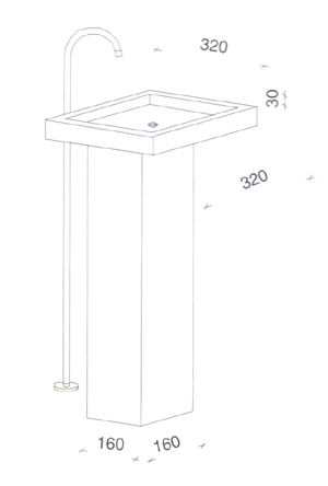 Rapsel Barcelona Totem Stone Sinks